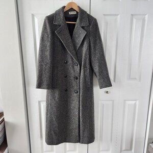 Forecaster of Boston Double Breasted 100% Wool Trench Coat
